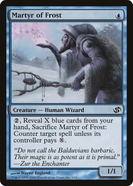 Martyr of Frost (2) — Duel Decks: Jace vs. Chandra