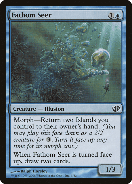 Fathom Seer (3) — Duel Decks: Jace vs. Chandra
