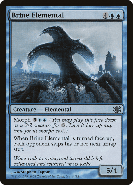 Brine Elemental (18) — Duel Decks: Jace vs. Chandra