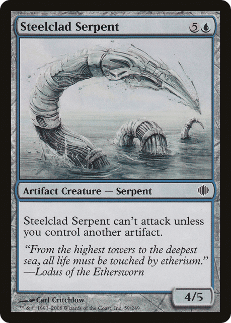 Steelclad Serpent (59) — Shards of Alara