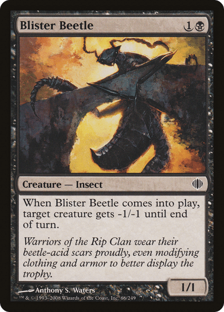 Blister Beetle (66) — Shards of Alara