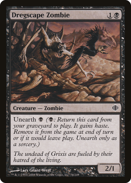 Dregscape Zombie (74) — Shards of Alara