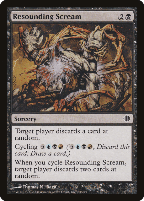 Resounding Scream (83) — Shards of Alara