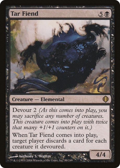 Tar Fiend (89) — Shards of Alara