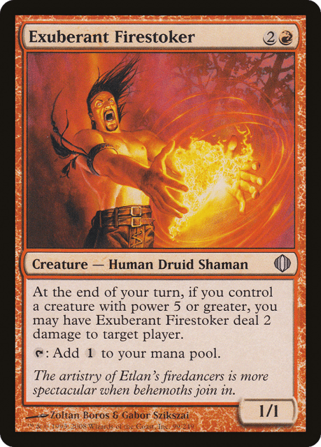 Exuberant Firestoker (99) — Shards of Alara