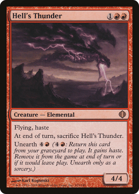 Hell's Thunder (103) — Shards of Alara