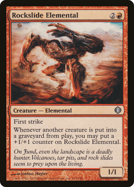 Rockslide Elemental (112) — Shards of Alara