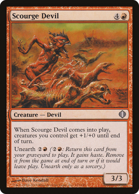 Scourge Devil (113) — Shards of Alara