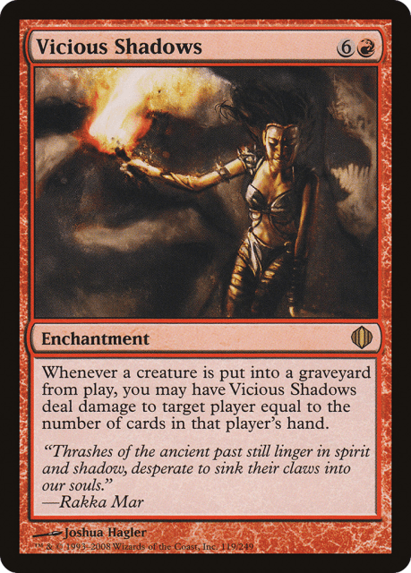 Vicious Shadows (119) — Shards of Alara