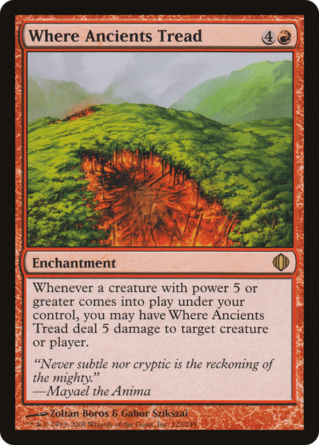 Where Ancients Tread (122) — Shards of Alara