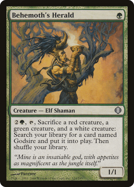 Behemoth's Herald (124) — Shards of Alara