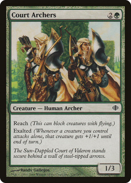 Court Archers (126) — Shards of Alara