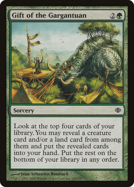 Gift of the Gargantuan (132) — Shards of Alara