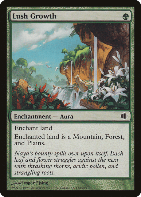 Lush Growth (136) — Shards of Alara