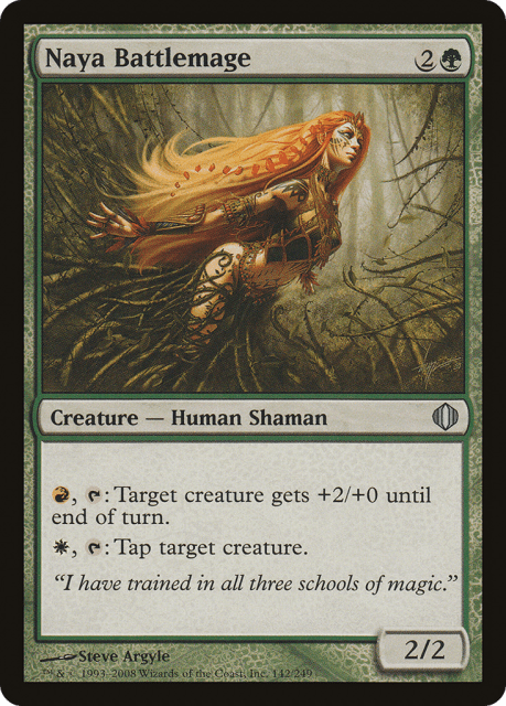 Naya Battlemage (142) — Shards of Alara
