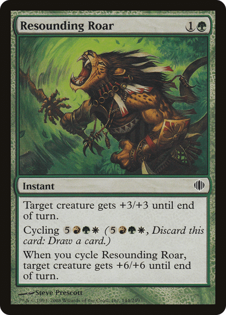 Resounding Roar (144) — Shards of Alara