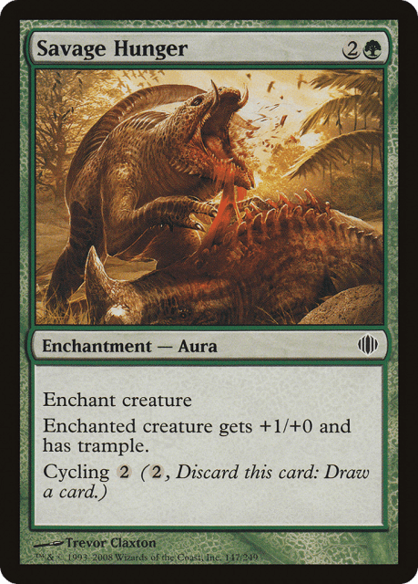 Savage Hunger (147) — Shards of Alara