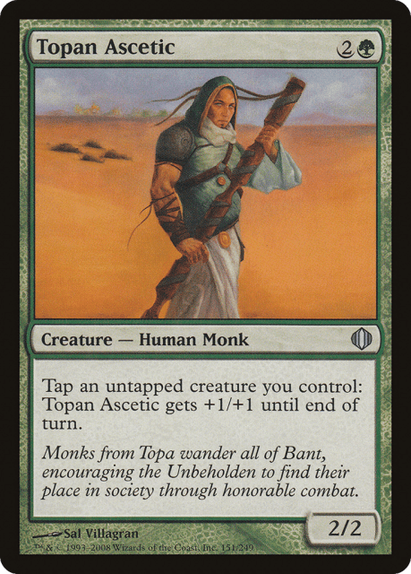 Topan Ascetic (151) — Shards of Alara