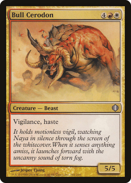 Bull Cerodon (161) — Shards of Alara