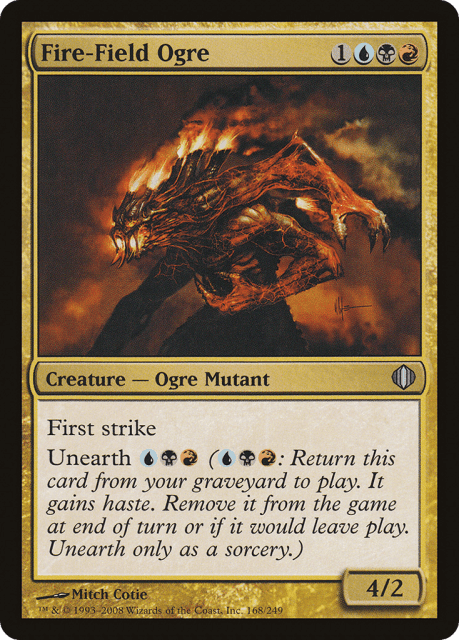 Fire-Field Ogre (168) — Shards of Alara