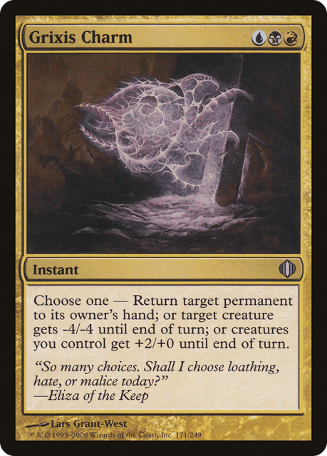 Grixis Charm (171) — Shards of Alara