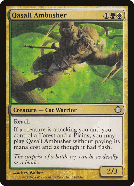 Qasali Ambusher (184) — Shards of Alara