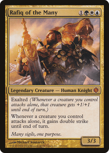 Rafiq of the Many (185) — Shards of Alara