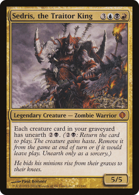 Sedris, the Traitor King (193) — Shards of Alara