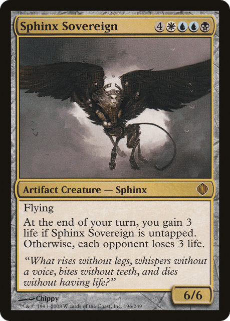 Sphinx Sovereign (196) — Shards of Alara
