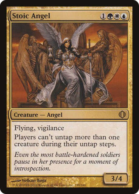Stoic Angel (199) — Shards of Alara