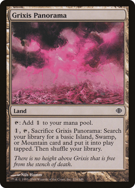 Grixis Panorama (224) — Shards of Alara