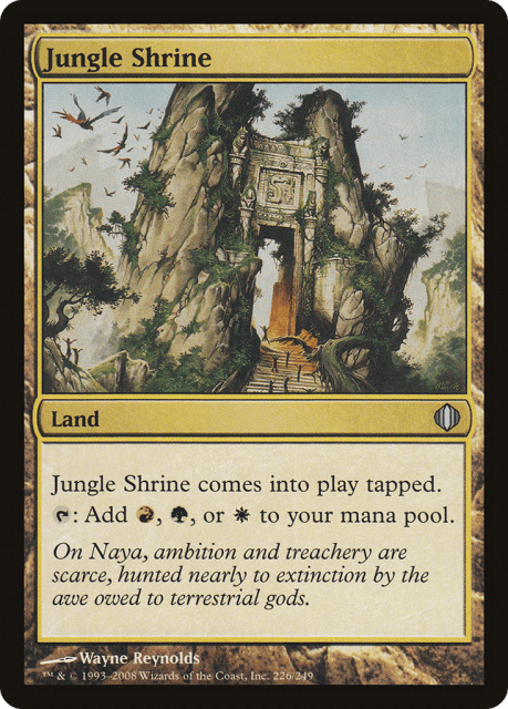 Jungle Shrine (226) — Shards of Alara