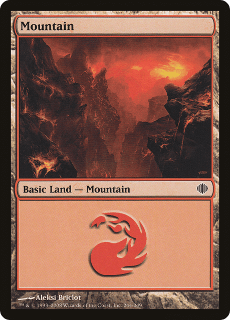 Mountain (244) — Shards of Alara