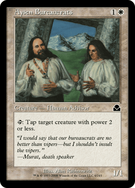 Aysen Bureaucrats (6) — Masters Edition II