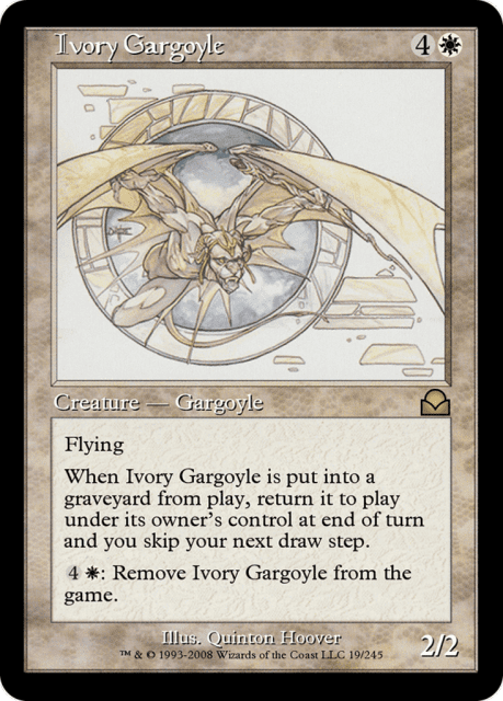 Ivory Gargoyle (19) — Masters Edition II