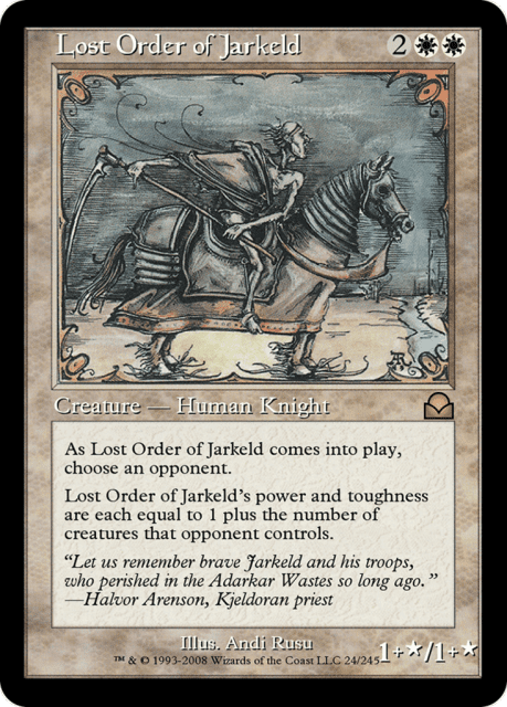 Lost Order of Jarkeld (24) — Masters Edition II