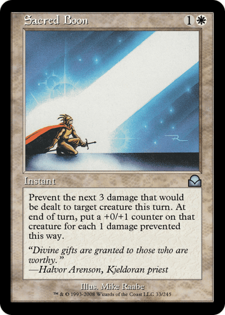 Sacred Boon (33) — Masters Edition II