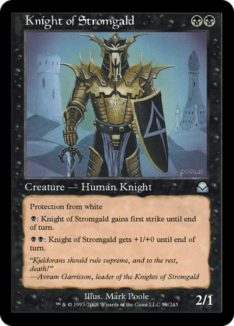Knight of Stromgald (99) — Masters Edition II