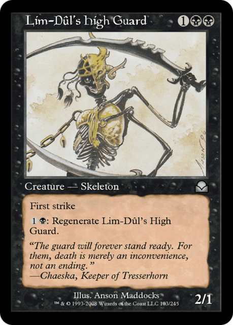 Lim-Dûl's High Guard (103) — Masters Edition II