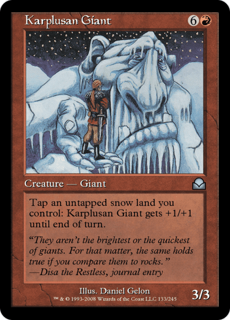 Karplusan Giant (133) — Masters Edition II