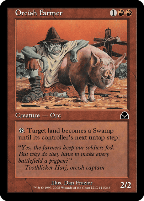 Orcish Farmer (141) — Masters Edition II
