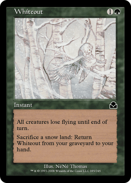 Whiteout (185) — Masters Edition II