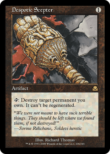 Despotic Scepter (206) — Masters Edition II