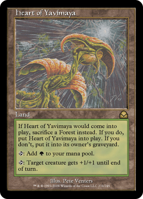 Heart of Yavimaya (231) — Masters Edition II