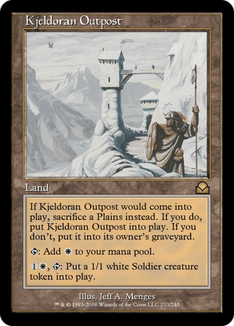 Kjeldoran Outpost (233) — Masters Edition II