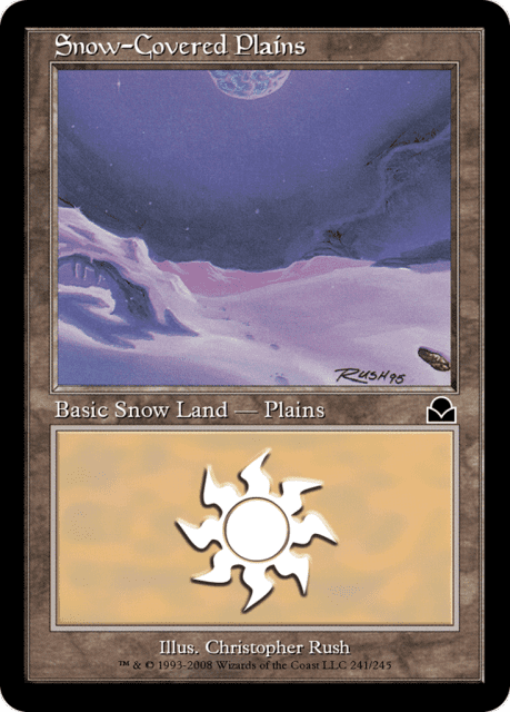 Snow-Covered Plains (241) — Masters Edition II