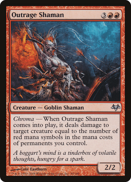 Outrage Shaman (59) — Eventide