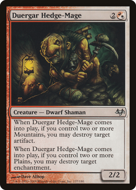 Duergar Hedge-Mage (137) — Eventide