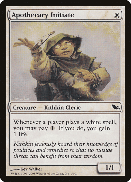 Apothecary Initiate (1) — Shadowmoor