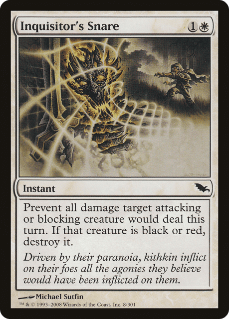 Inquisitor's Snare (8) — Shadowmoor